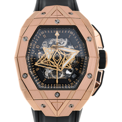 Hublot Spirit Of Big Bang Sang Bleu Chronograph Automatic Watch 648.OX.0108.RX.MXM23 (black, arb2197)