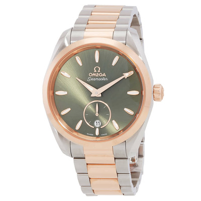 Omega Seamaster Chronometer Green Dial Men's Watch Ref. 220.20.38.20.10.001 (arb4136)