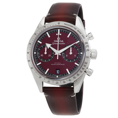 Omega Speedmaster Chronograph Automatic Mens Red Dial Watch 332.12.41.51 332.12.41.51.11.001 (red, arb4828)