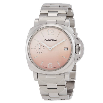 Panerai Luminor Due Pastello Automatic Pink Dial Watch PAM01319 (pink, arb3972)