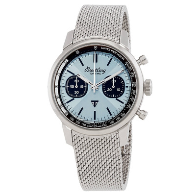 AB01764A1C1A1 Breitling Top Time Chronograph Blue Dial Mens Automatic Watch (blue, arb1574)