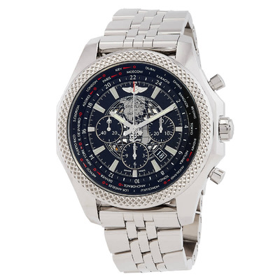Breitling Bentley B05 World Time Chronograph Automatic Black Dial Mens Watch AB0521U4/BC65 (black, arb1757)