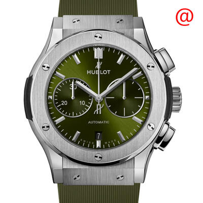 521.NX.8970.RX Hublot Classic Fusion Chronograph Automatic Green Dial Mens Watch (green, arb2174)