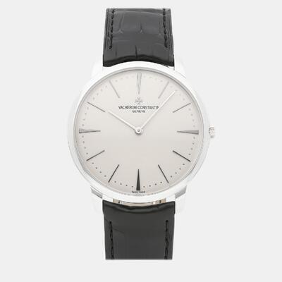 Vacheron Constantin Patrimony 81180/000P-9332 Manual Winding Men's Watch, Silver Platinum Case, Caliber 1004684 (arb9079)