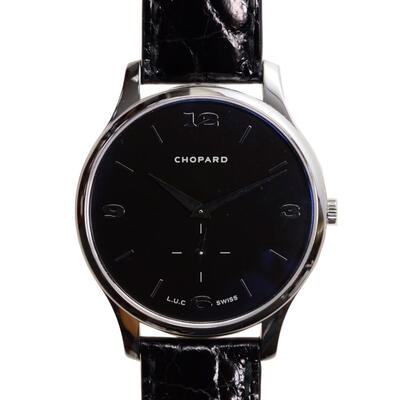 Chopard L.U.C XPS Automatic 161920-1001 - Black Dial, White Gold Case Men's Watch (black, arb2796)