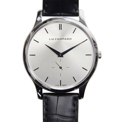 Chopard L.U.C XPS Automatic Silver Dial 18 kt White Gold Mens Watch 161920-1004 (black, arb2797)