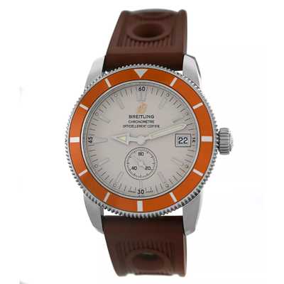 Pre-owned Breitling Superocean Automatic Unisex Watch A37320 (beige, arb6455)