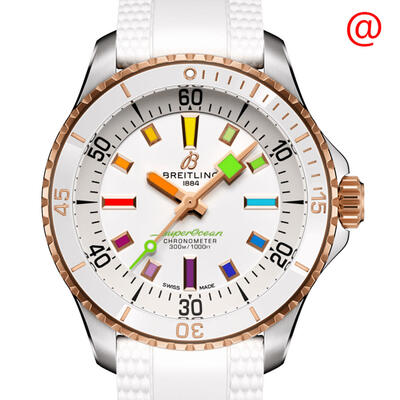 Breitling Superocean Automatic Chronometer White Dial Unisex Watch u17367404a1s1 U17377211A1S1 (arb772)