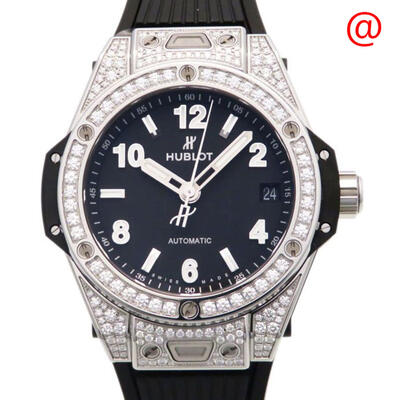 Hublot Big Bang Automatic Diamond Black Dial Unisex Watch Model 465.SX.1170.RX.1604 (black, arb3063)