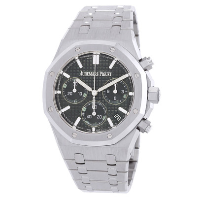 Audemars Piguet Royal Oak Chronograph 50th Anniversary Automatic Mens Watch Green Dial, Silver-tone Steel Case Model: 26240st.oo.1320st.04 (green, arb551)