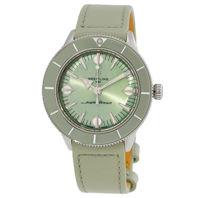 Breitling Superocean Heritage Automatic Green Dial Ladies Watch A10340361L1X1 (green, arb14862)