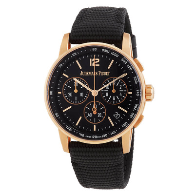 Audemars Piguet CODE 11.59 Chronograph Black Dial Unisex Watch - Ref 26393OR.OO.A002CR 26393OR.OO.A002CR.01 (black, arb379)