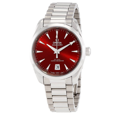 Omega Seamaster Aqua Terra Watch 220.10.38.20.13.003, Automatic Chronometer Red Dial (blue, arb5123)