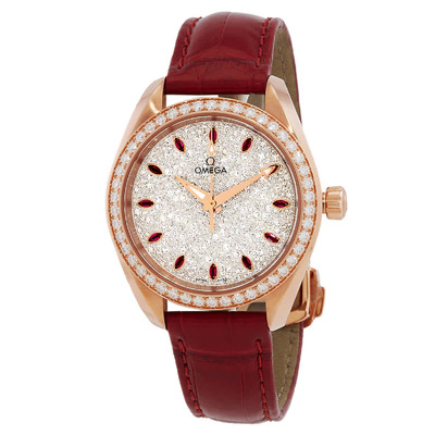Omega Seamaster Aqua Terra Automatic Diamond Ladies Watch Model 220.58.34.20.99.001 (blue, arb4266)