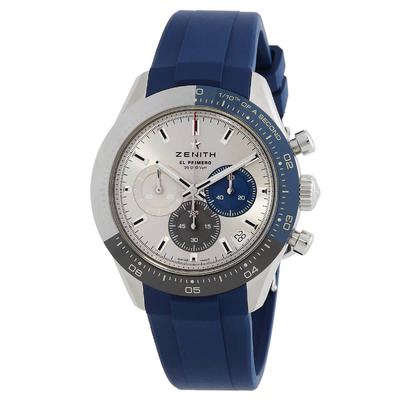 Zenith Chronomaster Sport 03.3103.3600/69.R950 Mens Automatic Chronograph Silver Dial (blue, arb13347)