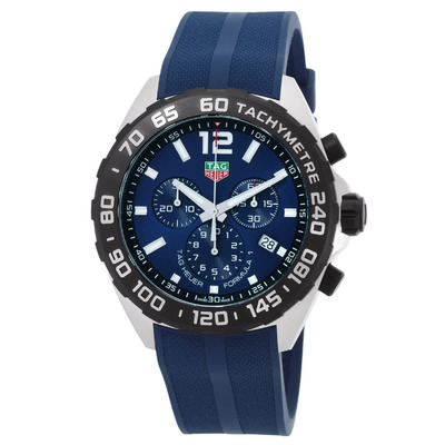 Tag Heuer Formula 1 Chronograph Quartz Blue Dial Mens Watch CAZ101AV.FT8077 (black, arb5578)