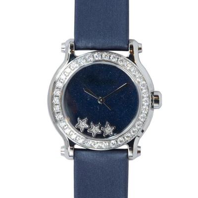 Chopard Happy Sport Quartz Diamond Blue Dial Ladies Watch: Part No. 278509-3050 (blue, arb2831)