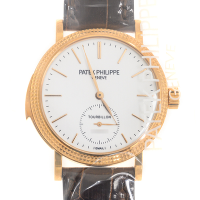 Patek Philippe Grand Complications Tourbillon Hand-Wind White Dial Mens Watch 5339R-010 (brown, arb5444)