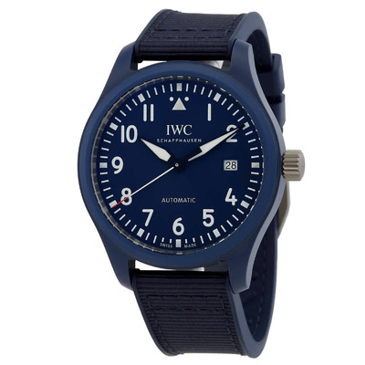 IWC Pilot's Automatic Edition Blue Dial Watch iw328101 (black, arb3112)