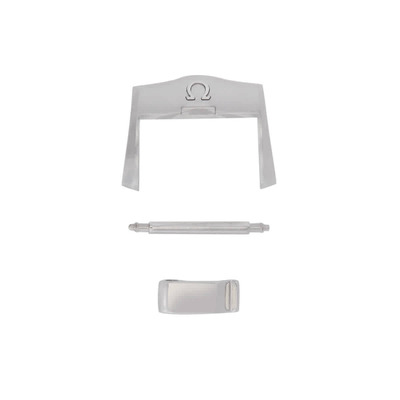 Omega 18 mm Stainless Steel Watch Pin Buckle (025stz010129) (arb6114)