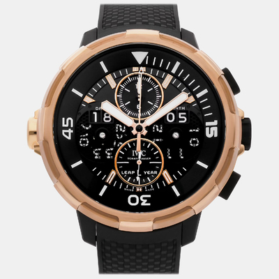 IWC Aquatimer Men's Wristwatch Reference 1041153 (black, arb8560)