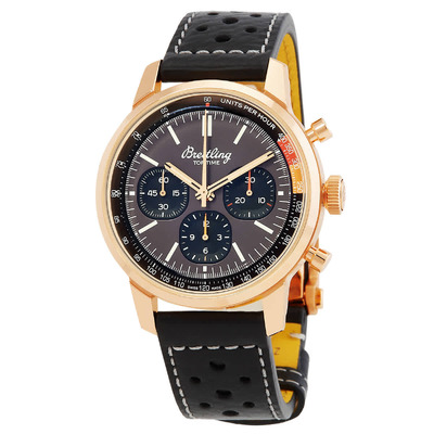 RB01761A1Q1X1 Breitling Top Time B01 Chronograph Automatic Mens Brown Dial Watch (black, arb740)