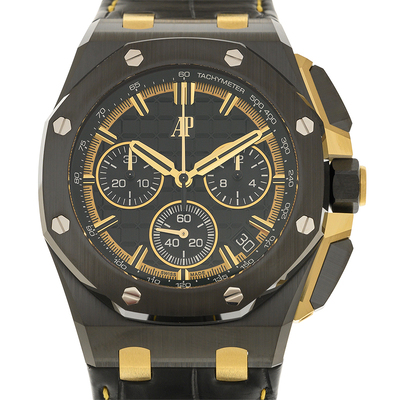 Audemars Piguet Royal Oak Offshore Black Ceramic Chronograph Automatic Mens Watch 26420CE.OO.A127CR.01 (black, arb855)