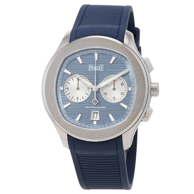 Piaget Polo Chronograph Automatic Blue Dial Mens Watch G0A4825 G0A48024 (blue, arb4378)