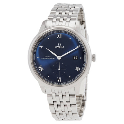 Omega De Ville Mens Automatic Chronometer Blue Dial Watch 43410412003001 434.10.41.20.03.001 (blue, arb6226)