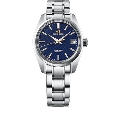 Grand Seiko Heritage Automatic Blue Dial Mens Watch SLGH009 (blue, arb2159)