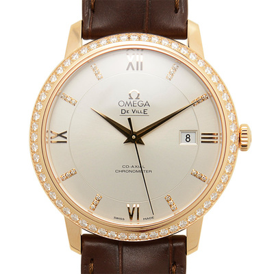 Omega De Ville Prestige Automatic Watch 42458402052002 424.58.40.20.52.002 (black, arb4864)