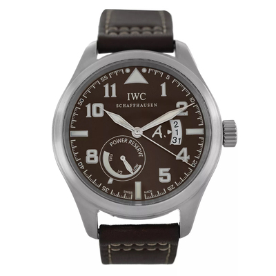Pre-owned IWC Men's Brown Dial Automatic Watch IW320104 (brown, arb5248)