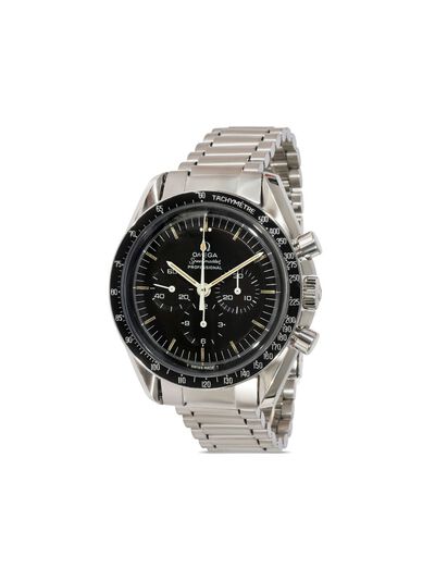 Omega Speedmaster 41mm Ref. 19971687 Black Index Dial Stainless Steel Automatic Chronograph with Tachymeter (arb96)