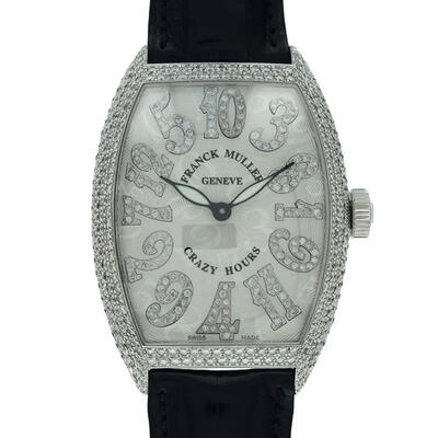 Franck Muller Cintree Curvex Crazy Hours Automatic Diamond Mens Watch 8880 CH NBR D6 CD (black, arb1397)