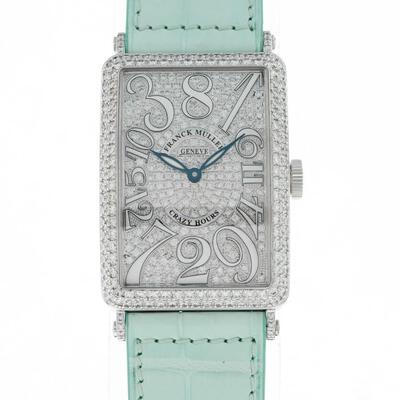 1200 ch d cd Franck Muller Long Island Automatic Diamond Ladies Watch (blue, arb2028)