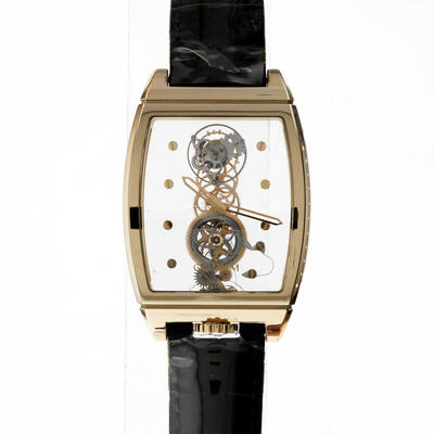 Corum Golden Bridge Hand-Wind Men's Watch B100/01146 (black, arb910)