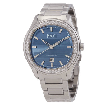 Piaget Polo Date Automatic Diamond Blue Dial Watch G0A47027 (blue, arb2942)