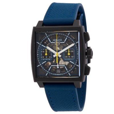 Tag Heuer Monaco Chronograph Automatic Mens Watch CBL2188 CBL2188.FT6261 (black, arb7384)