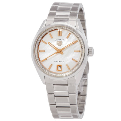 Tag Heuer Carrera Automatic Diamond Ladies Watch WBN231C.BA0001 (arb7652)