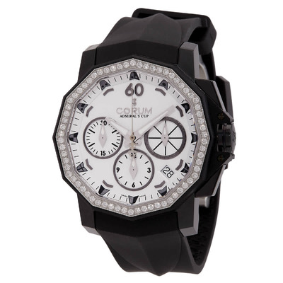 Corum Admiral's Cup Chronograph Automatic Watch - Model No. 984.970.97/F371 AA32 (black, arb896)