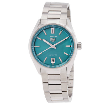 Tag Heuer Carrera 36mm Blue Automatic Watch WBN2316.BA0001 (blue, arb7651)