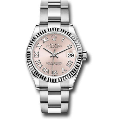 Rolex Datejust 31 Automatic Movement Pink Dial Stainless Steel Ladies Watch Model 278274PRO (arb7806)