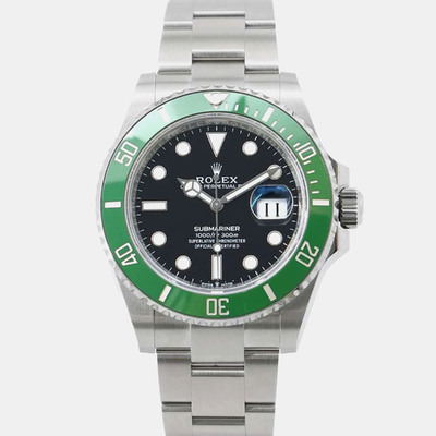 Rolex Black Stainless Steel Submariner 126610LV, Article Number: 1081447 (black, arb8651)