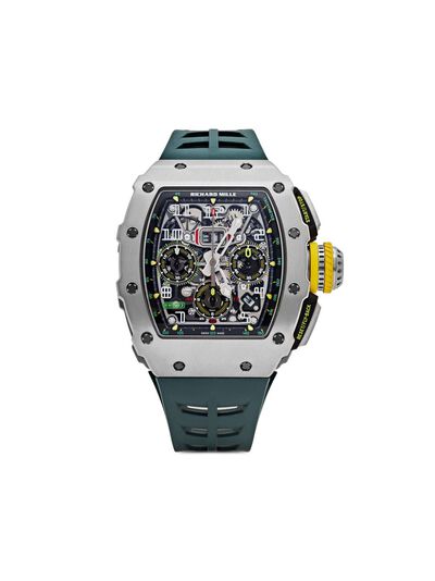 Pre-Owned Richard Mille Automatic Flyback Chronograph 49mm 27463613 (arb249)