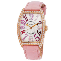 Franck Muller - Cintree Curvex Watches - 2852 SC D 1R PINK TONES 5N