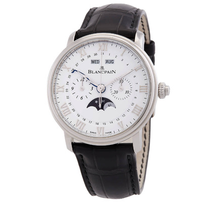 Blancpain Villeret Chronograph Watch - Model No. 6685-1127-55B (black, arb1511)
