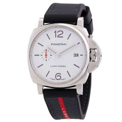 Panerai Luminor Due 42mm Luna Rosa Automatic White Dial Watch PAM01673 (arb3994)