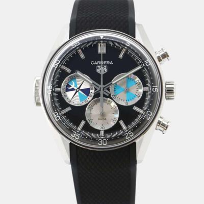 Tag Heuer Carrera Stainless Steel Automatic Mens Watch FT6293 1087767 (black, arb8672)
