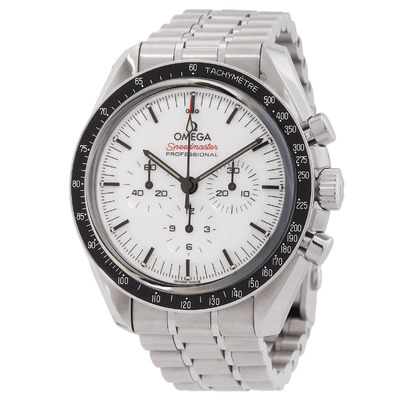 Omega Speedmaster Chronograph Hand Wind White Dial Mens Watch Ref: 310.30.42.50.04.001 (black, arb3196)