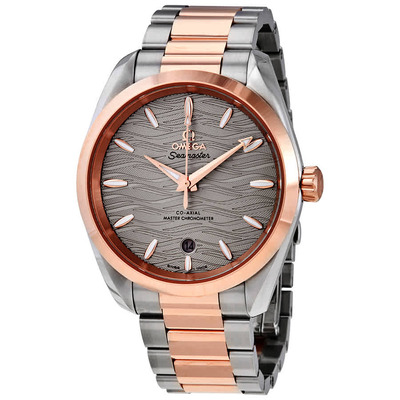 220.20.38.20.06.001 Omega Seamaster Aqua Terra Grey Dial 38mm Automatic Watch (blue, arb22161)